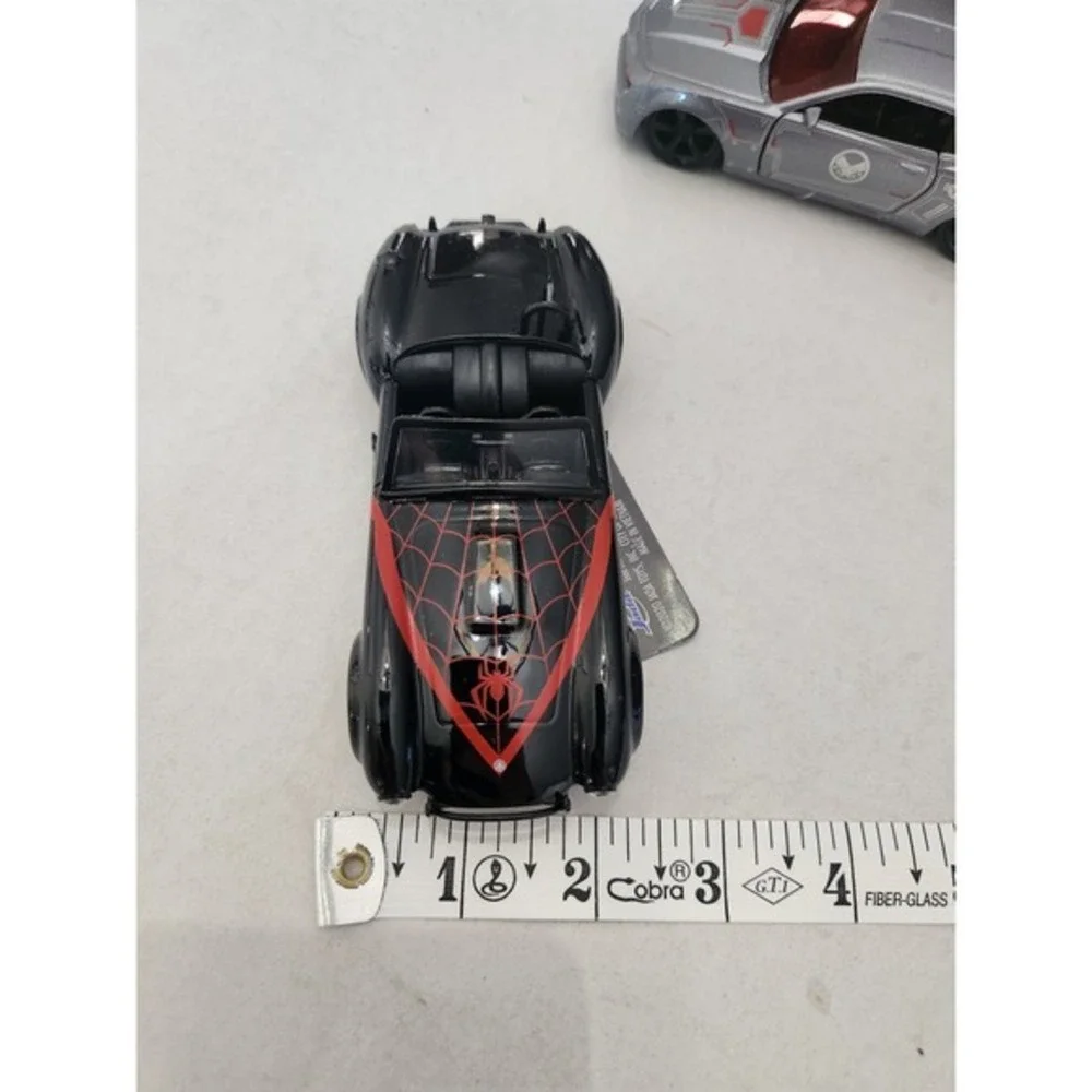 5 Marvel Diecast Cars: Winter Soldier, Iron‎ Man, Spider-Man, Captain America + - Picture 10 of 12